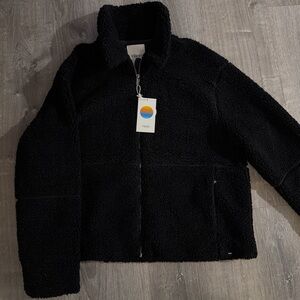 Vuori Black Teddy Jacket